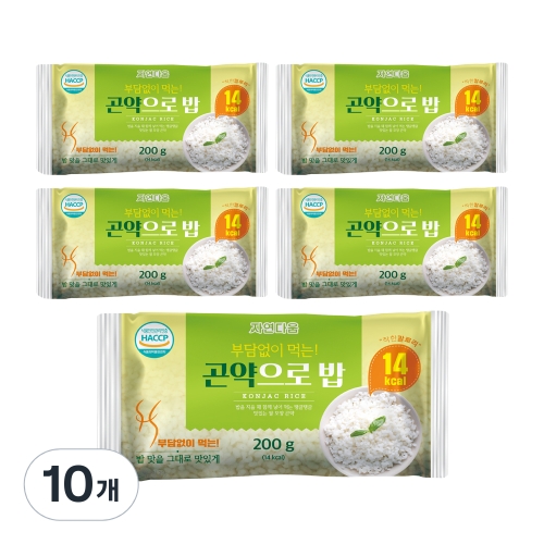자연다움 부담없이 먹는 곤약으로 밥 200g