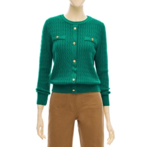 포커스 골드버튼꽈배기울니트 PBVFF3F3KT2161