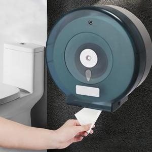 점보  케이스 휴지 롤 공공화장실 블랙 공동화장실