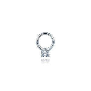 스타일러스  일러스 Ps위싱링2 CZ 18k 탄생석 화이트골드 펜던트 160