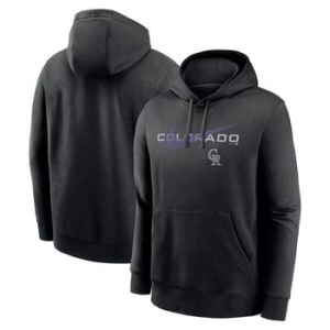 나이키 898042 MLB 콜로라도 로키스 Swoosh NeighborHOOD Hoodie Bla