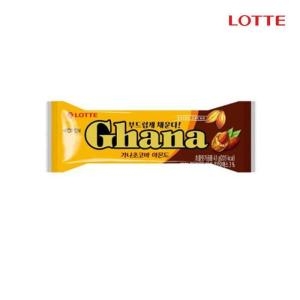 롯데제과  가나초코바 아몬드 43g