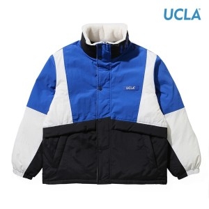 유씨엘에이 컬러 블럭 다운 점퍼 UXBDO21