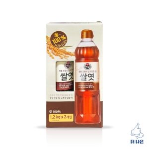 백설 쌀엿 1.2kg