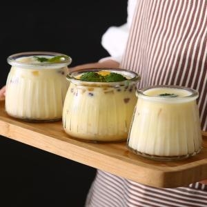 홈 카페 요거트 푸딩 유리병 미니 오븐그릇 밀봉 용기 우유 주스 컵 모들