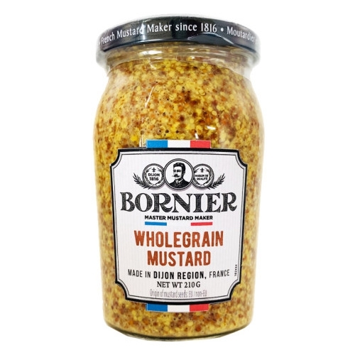 EUROPEENNE DE CONDIMENTS 보르니에르 홀그레인 머스타드 210g