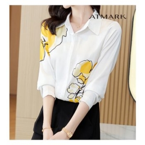 앳마크 포인트플라워셔츠_AA36SH008G 578711_AA36SH008G