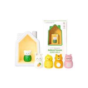 코코지 최종139130 하우스와 오리지널아띠세트 4종 토빗뿅이호당이표담이