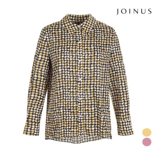 조이너스 패턴블라우스JAAS3-TRB250