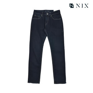닉스 남성 기모 D톤 RAW 부분밴딩 뉴슬림 데님 팬츠_FNMFDPN131M