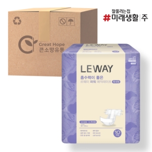 르웨이 흡수력이 좋은 파워 매직테이프 특대형 10개