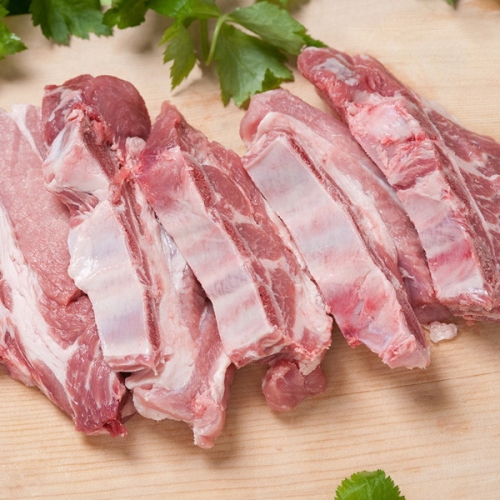 백록육가공  백록담포크 제주 흑돈 갈비 500g