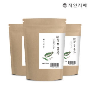 자연지애  국내산 대왕 볶은 작두콩차 300g x 3개