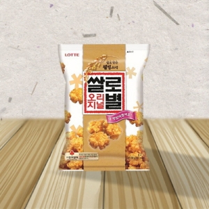 롯데제과  쌀로별 고소한맛 78g / 쌀과자 간식