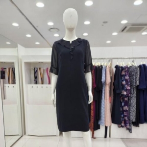 조이너스 23추 여성 정장 시스루 칠부 프릴 원피스JDF9WOP0110