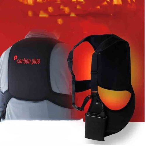 카본  발열조끼+배터리 USB연결 야외 캠핑 낚시 배달