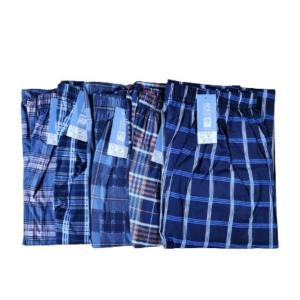 MKC 국내산 남성 면 9부 소변구있는 파자마 잠옷바지