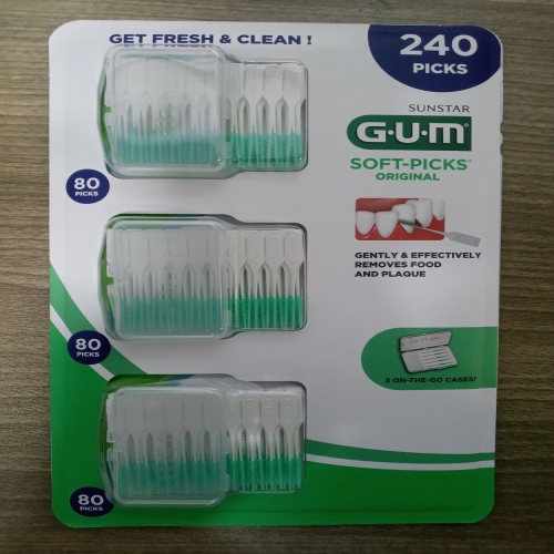 GUM  소프트픽 오리지널 80개