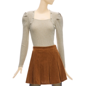 포커스 단추포인트볼레로니트 PBBF3F3KT2081