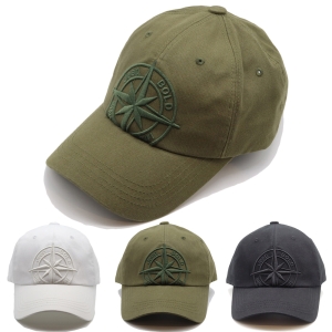 JEEP 왜고니어 JP1GCU054 남여공용 나침판 엠보자수 볼캡 모자 군모