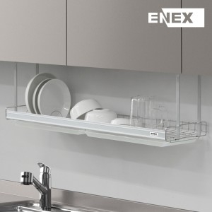 에넥스  샤인 주방 부착식 식기건조대 싱크대선반 800