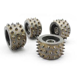 다이아몬드  텅스텐봉 스틸철 시멘트 부시 해머 휠 연마 용품 화스틸암 대리석 휴대용 타일 여주 1개