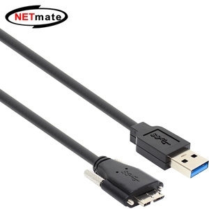 강원전자 NETmate USB3.0 왼쪽 꺾임 케이블