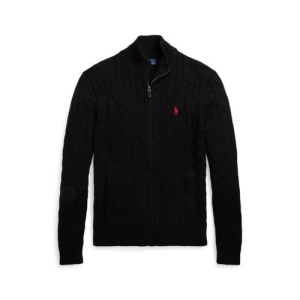 폴로랄프로렌 남성 케이블 니트 코튼 풀 지퍼 스웨터_MNPO_WE16821654001