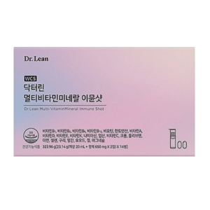 닥터린 멀티비타민 미네랄 이뮨샷 14병
