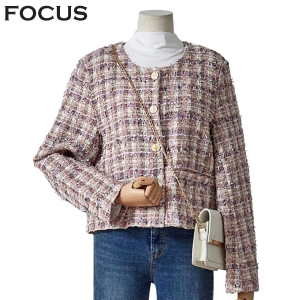 포커스 세즈트위드자켓 FBF3H7PJK0067