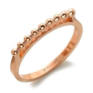 타티아스  GR-469C 14K 골드 반지, 이니셜 무료, , 평생 A/S