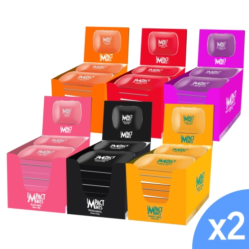 임팩트  민트 무설탕 캔디 6개입 X2개 독일산