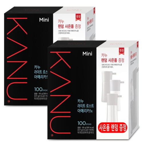 동서식품 카누 미니 라이트 로스트 100Tx2개+랜덤