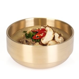 키친아트 금상첨화 티타늄 이중식기 탕기 (대)