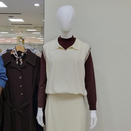 SI 씨 카라 니트 베스트 SFVCI2924 SFV2924