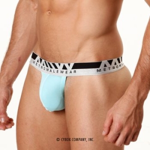 MW 메트로메일웨어   M2W  Pima Cotton Hip Thong Turquoise  3002-08  Turquois..