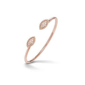 미꼬  베스티 마퀴즈 와이어 뱅글 팔찌 다이아몬드 2모티브 HDMI0608-2BL