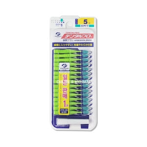 젝스  덴탈프로 치간칫솔 15p 5단계 1.5mm/치실 원추형 L 일자형 I자형 치간치솔
