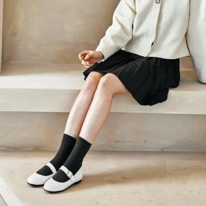 플로리다스튜디오 FL4022 스완랜드 라운드토 1cm 메리제인 그레이스화이트