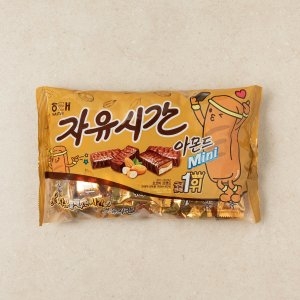 해태제과  자유시간 아몬드 미니 385g