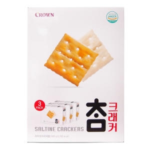 크라운제과  참크래커 크래커 대용량 간식 과자 비스킷 840g