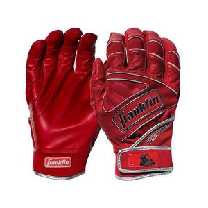 프랭클린  파워스트랩 레드 MLB선수착용 배팅장갑 야구