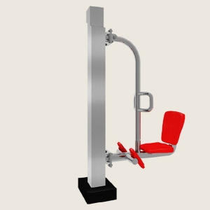 우리  WRSP-4806-1 오금펴기 1인용스텐 야외운동기구