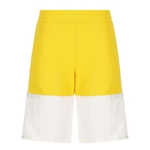 펜디 키즈 옐로우 배색 반바지 JMF416A69D F1JDO