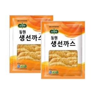 동원F&B  더원잇 생선까스 1.2kg 2개