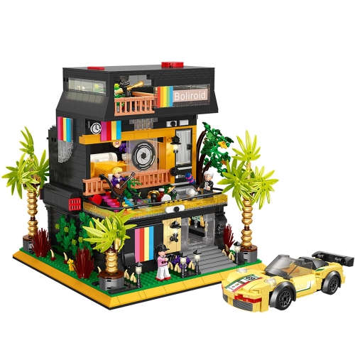 나노블럭  무비스타 하우스 DZ6019LI 혼합색상