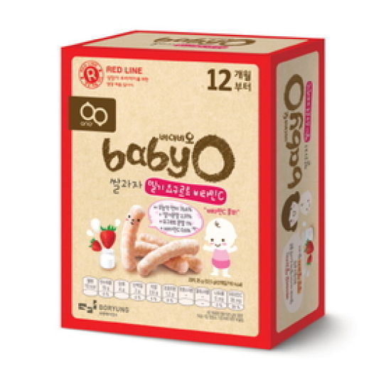  베이비오 쌀과자 딸기 요구르트 비타민C 25g [1개]