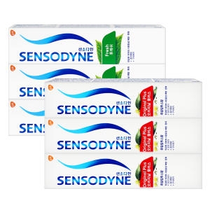 글락소스미스클라인 센소다인 오리지널 플러스 100g 3개 + 후레쉬 100g 3개