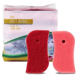 암웨이  소프트 버즈 식기 세척용 3중 구조 수세미