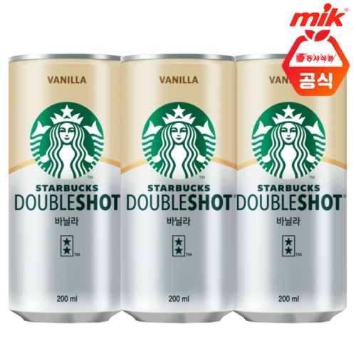 스타벅스 더블샷 바닐라 200ml
